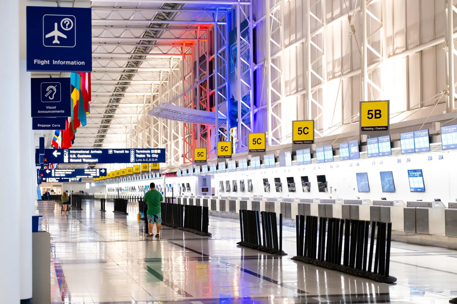 International travel checklist: phone with boarding pass and travel apps