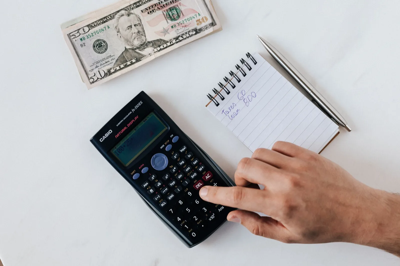 Planning a travel budget across flights, hotels, and daily spending